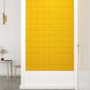 vidaXL Paneles de pared 12 uds terciopelo amarillo 60x30 cm 2,16 m²