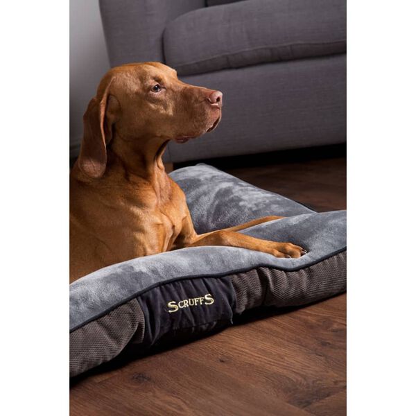 Scruffs & Tramps Colch&oacute;n para perros Chester gris tama&ntilde;o M 1160