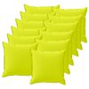 vidaXL Funda de almohada 12 uds. HOUTEN Verde brillante. 40 x 40 cm