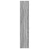 vidaXL Armario estrecho madera ingenier&iacute;a gris Sonoma 30x42,5x225 cm