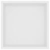 vidaXL Mueble de pared para TV madera contrachapada blanco 102x35x35cm