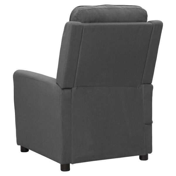 vidaXL Sill&oacute;n de masaje tela gris claro
