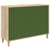 vidaXL Aparador GELEEN Sonoma 102 x 33 x 75 cm Madera de ingenier&iacute;a