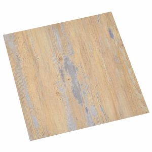 vidaXL Tableros de Suelo Marr&oacute;n y gris 5,11 m&sup2; 55 uds. PVC