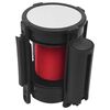 vidaXL Barrera de cinta retr&aacute;ctil rojo 200 cm