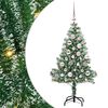 vidaXL &Aacute;rbol de Navidad Artificial Nevado con Luz LED Verde y 120 cm