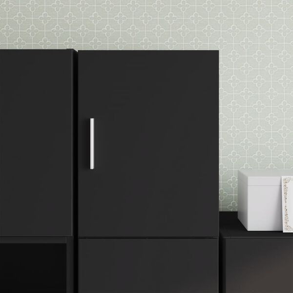 vidaXL Armario de pared madera de ingenier&iacute;a negro 30x42,5x40 cm