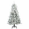 vidaXL Árbol de Navidad artificial con ramas articuladas 150 cm
