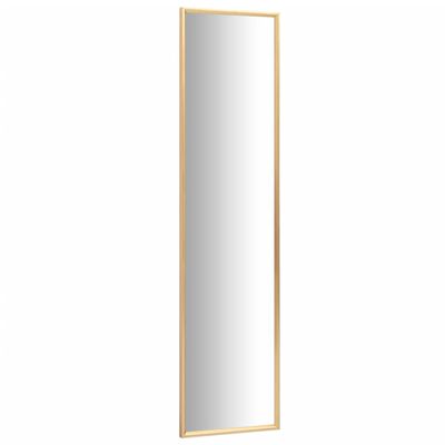 vidaXL Espejo dorado 120x30 cm