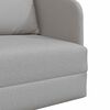 vidaXL Sof&aacute; cama 60cm Gris Nube tela