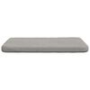 vidaXL Cojines para asiento 4 pcs Gris Claro 40 x 40 x 3 cm