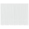 vidaXL Cortina de Encaje Blanco 260 x 600 cm Poli&eacute;ster