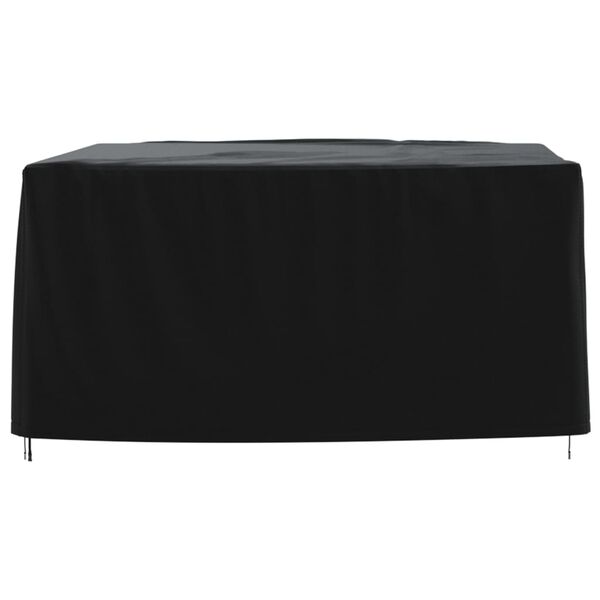 vidaXL Cubierta para muebles de jard&iacute;n Oxford 420D negro 242x182x100cm