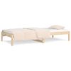 vidaXL Sof&aacute; cama de madera maciza de pino 90x190 cm
