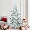 vidaXL &Aacute;rbol de Navidad artificial con ramas articuladas 210 cm