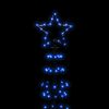 vidaXL &Aacute;rbol de Navidad LED con estacas 570 LEDs azul 300 cm