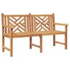 vidaXL Banco de jard&iacute;n 150 x 60 x 90 cm Madera de teca maciza