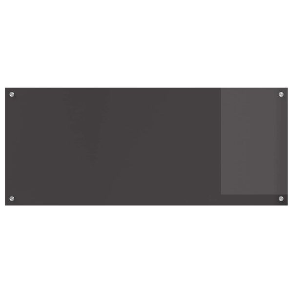 vidaXL Salpicadero de cocina Gris oscuro 120 x 50 x 0,6 cm