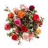Emerald Ramo de flores artificiales Flame Roses