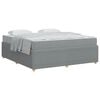 vidaXL Estructura de cama Gris Claro 180 x 200 cm tela