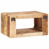 vidaXL Mesita de Noche Marr&oacute;n 45 x 30 x 24 cm Madera de mango maciza