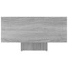 vidaXL Mesa de centro madera de ingenier&iacute;a gris Sonoma 85x55x31 cm