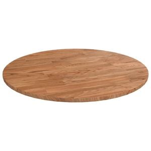 vidaXL Tablero de mesa redonda madera roble marr&oacute;n claro &Oslash;40x1,5 cm