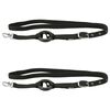 Kerbl Riendas laterales 2 unidades negro Full 32660