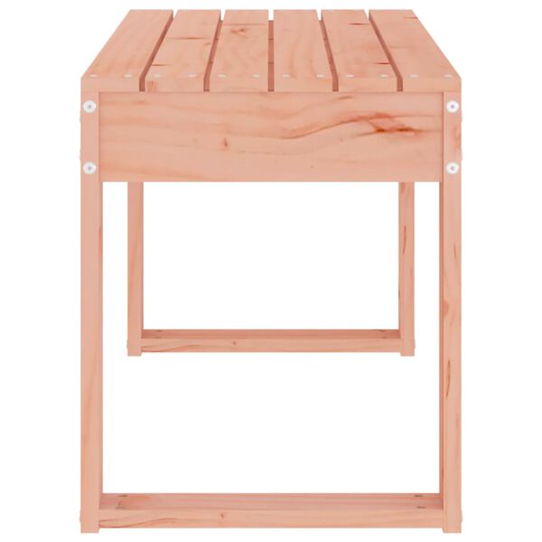 vidaXL Banco de jardín madera maciza de abeto Douglas 80x38x45 cm