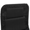 vidaXL Tumbona plegable 2 uds textilene acero con recubrimiento negro