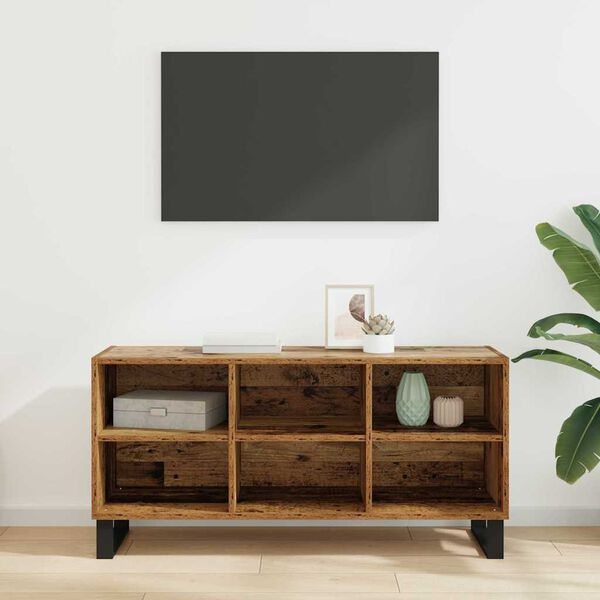 vidaXL Gabinete de TV Madera Vieja 103,5 x 30 x 50 cm