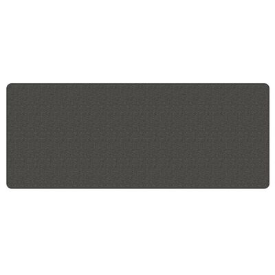 vidaXL Alfombra de pasillo con aspecto sisal gris antracita 80x200 cm