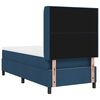 vidaXL Cama tipo Box Spring con colch&oacute;n Azul 200 x 100 cm tela
