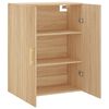 vidaXL Armario de pared roble Sonoma 69,5x34x90 cm