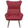 vidaXL sillón Rojo vino 69 x 74 x 93 cm Cuero artificial