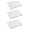 vidaXL Juego de Edred&oacute;n con almohada 3 uds. Pluma de pato