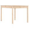 vidaXL Mesa de jard&iacute;n madera maciza pino 121x82,5x76 cm
