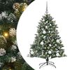 vidaXL &Aacute;rbol de Navidad artificial Verde 120 cm PVC, Pl&aacute;stico y Acero