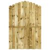 vidaXL Puerta de valla de madera de pino impregnada 100x150 cm