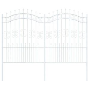 vidaXL Valla de Jard&iacute;n 240 x 202,5 cm Acero con recubrimiento en polvo