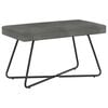 vidaXL Banco Gris oscuro 80 x 40 x 45 cm Terciopelo