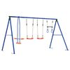 vidaXL Juego de Columpios Exterior Multicolor 330 x 185 x 185 cm