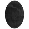 vidaXL Alfombras de &aacute;rea HUARTE Negro 160 x 230 cm 100% Poli&eacute;ster