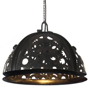 vidaXL L&aacute;mpara de techo industrial dise&ntilde;o de rueda dentada 45 cm E27