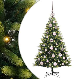 vidaXL &Aacute;rbol de Navidad Artificial Articulado 150 LEDs Verde 120 cm