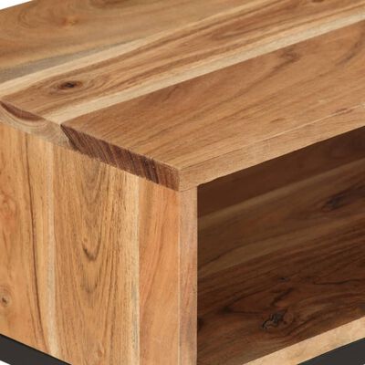 vidaXL Mueble de TV madera maciza de acacia 160x30x45 cm
