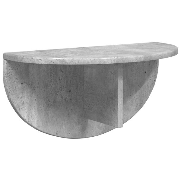 vidaXL Estante de pared Gris Concreto 48 x 24 x 24 cm