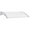 vidaXL Marquesina para puerta PC 150x100 cm