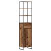 vidaXL Gabinete de Ba&ntilde;o Madera Vieja 40 x 30 x 180 cm