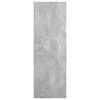 vidaXL Muebles para TV 2 uds contrachapada gris hormig&oacute;n 30,5x30x90 cm